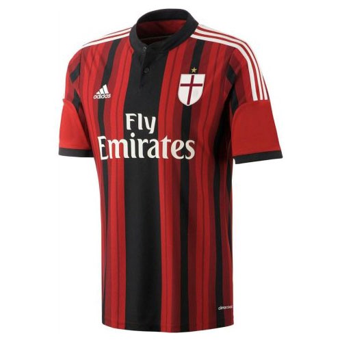 Tailandia Camiseta AC Milan 1ª Retro 2014 2015